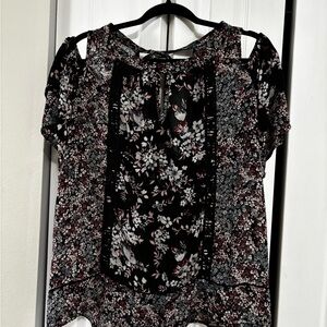 Knox Rose Multicolor Floral Blouse